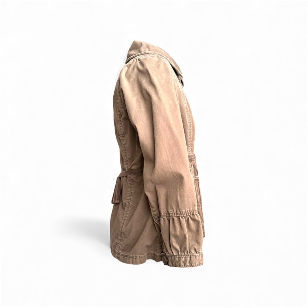 NWOT Abercrombie & Fitch Chocolate Utility Jacket - Picture 4 of 8